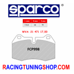 Pastiglie freno Sparco posteriori/anteriori Ferrari 550Maranello, Fiat Coupè, Maserati 3200GT, Bmw E38,E31